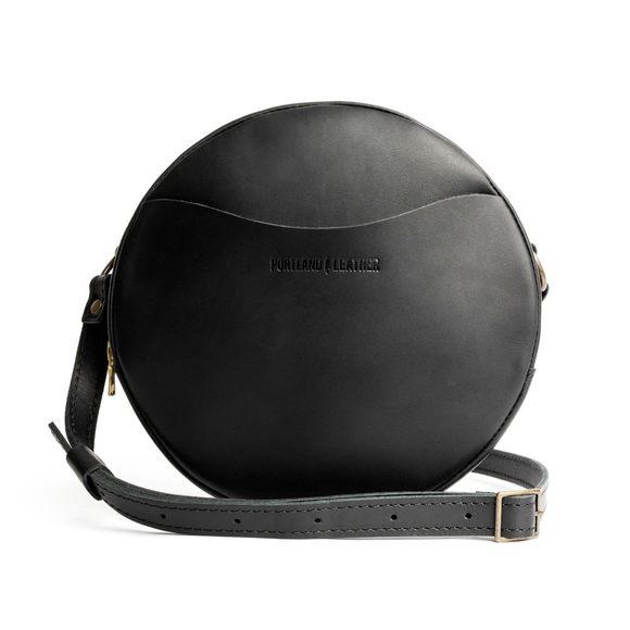 Small Circle Crossbody Bag Handmade From The Finest Full-Grain :'D - Picture 1 of 7